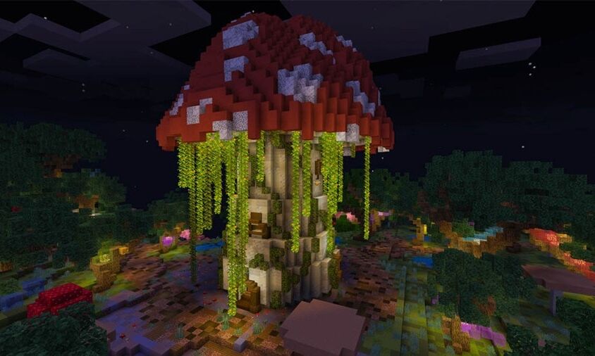 Mushroom House Map