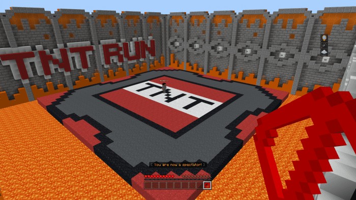 TNT RUN Minigame Map