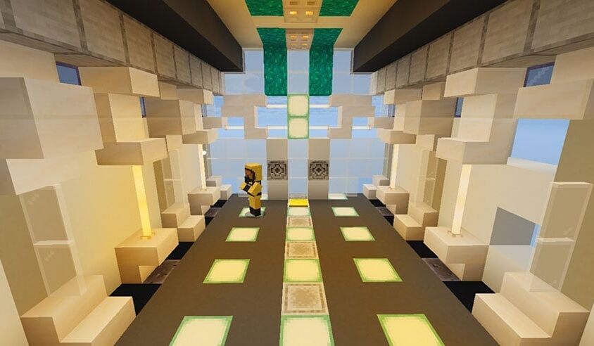 Alien Dungeon Map MCPE